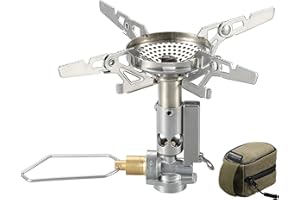 CAMPING MOON CAMPINGMOON Compact Foldable Stove w/Micro Regulator w/4Flex w/igniter XD-2F