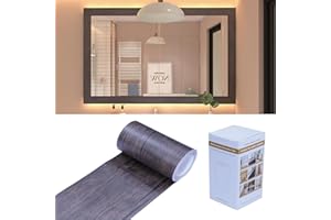 FEILAYS Reparaturband für Holzmaserung,selbstklebendes holzfarbenes Klebeband für Tische, Stühle, Sockelleisten, Türen, Fenster, Böden, Handwerk, Heimwerker. Bordüre, Wanddekoration, 15cm x 10m