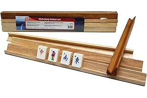 H O T GAMES Hot Games Set of 4 Mah Jong (Mahjong) Tile Racks - 40cm
