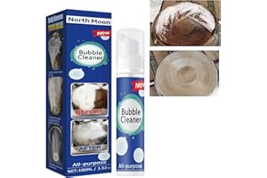 TONISABERY Bubble Cleaner Foam Spray,Strong Kitchen Cleaner,All-Purpose Rinse Free Cleaning Spray,Kitchen Heavy Oil Stain Removing Foam Cleaner,Stain Removing Foam Cleaner,Multipurpose Kitchen Degreaser Cleaner