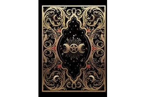 Grimorio de brujas: cuaderno en blanco para escribir hechizos, conjuros, rituales y recetas mágicas | Libro de las sombras | Libro de hechizos en blanco | Agenda de bruja, magos, druidas, wiccanos