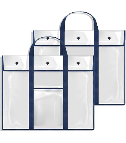 Reallnaive 6 Pcs Storage Pocket Chart For Classroom 37.4 X 13 In 4