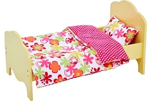 OLIVIA'S LITTLE WORLD Olivias Little WorldLittle Princess Single Bed Yellow Bedding SetSummer Flower TD-11929-1J