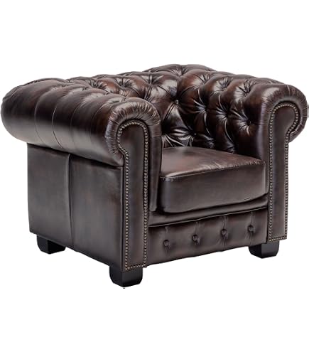 Art Deco Clubsessel Montmartre Paris – Vintage Cigar Echtleder, Handgefärbt, Massiver Holzrahmen, Ca. 70x70x56 Cm, 30er-Jahre-Stil