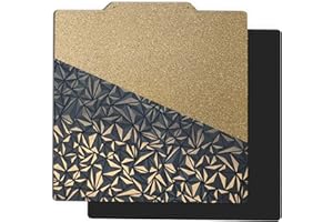 AJOYIB PEI testurizzato PEO liscio (motivo a diamante) Piastra di calore Letto di stampa flessibile compatibile con Wanhao Duplicator i3 V1 / Plus Artillery Genius