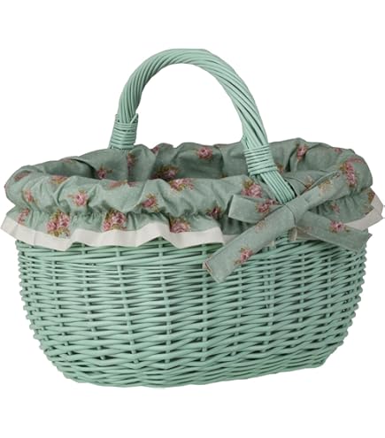 e-wicker24 Alles aus Weide Boodschappenmand van wilgentenen, retro