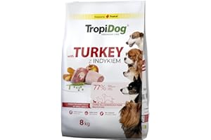 TROPICAL Sucha karma dla psa Premium z indykiem i ryżem dla dorosłych psów małych ras 8kg