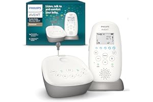 Philips Avent DECT - baby monitor with starry night light projector (Model SCD733/26)