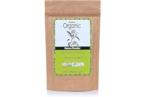 YUMIBIO RADICO - Bio-Henna Pulver - Natürliche rote Haarfarbe & -Pflege - Verleiht einen orange-braunen Haarton 100% natürlich - Auch für Henna-Tattoos zu verwenden - Aus puren Henna-Kräutern - 100 gr