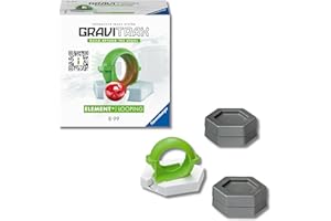 Ravensburger - Gravitrax Looping | Circuito Canicas Con 6 Piezas | Rompecabezas Niños Con Canicas | Juegos Para Niños De 8 Años | Juegos Mesa Compatibles Con Todos Los Gravitrax