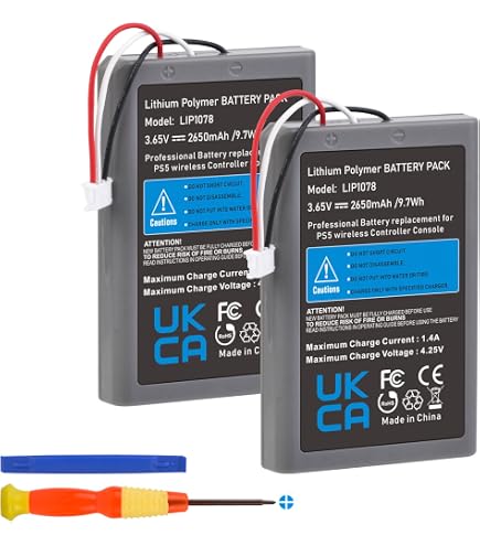 Batterie De Remplacement Pour Manette PS5 Dualsense BDM-010 - 2000mAh Avec Outil