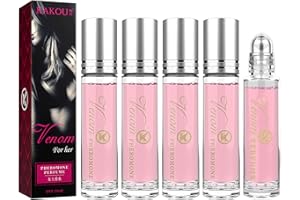 IJHYGD 5PCS Pheromone Parfum Woman Roller Ball Feromone Parfüm für Frauen Pheromone Perfume Venom Parfüm Pheromon Pheromone Oil Women Attract Him Men Parfüm Öl Frauen Pheromon-Parfüm