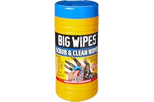 Big Wipes BGW2020 Toallitas Antibacterias Industriales, 80 Unidades