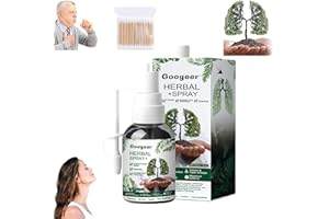 GIENSLRU Googeer Herbal Lung Cleanse Mist, Respinature Herbal Lung Cleanse Mist, Googeer Herbal Lung Cleanse Spray, Googeer Natural Herbal Extract Cleanse Mist (1PCS)