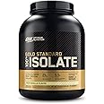 Optimum Nutrition (ON) Gold Standard 100% Isolate, Hydrolyzed and Ultra-Filtered Whey Protein Isolate - Rich Vanilla, 5 lbs