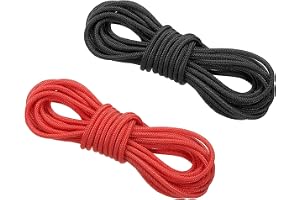 PATIKIL Bågskytte D Loop rep meter, D ringspänne snöre release båglängd fastsättning spännring kompound båge tillbehör för bågsenor bågskytte