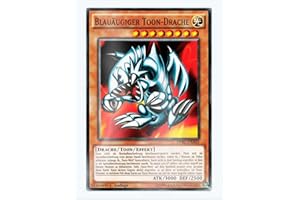 BESELOA DPBC-DE043 Blauäugiger Toon-Drache 1. Auflage im Set mit original Gwindi Kartenschutzhülle