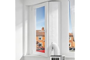 MOEGFY Air Conditioner Window Seal, Upgraded Aircon Window Seal for Mobile Air Conditioner Unit and Tumble Dryer 400cm/158Inc