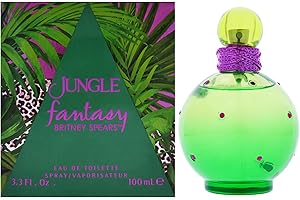 Britney Spears Jungle Fantasy Eau de Toilette Spray, 100ml, Floral Fragrance, Luxury Perfume for Women