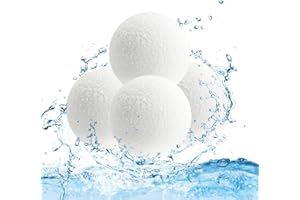 YAJIMAOY Ölabsorbierender Schwamm Abschäumballe, Whirlpool Schwamm Wiederverwendbar, Ölabsorbierender Schaumschwamm Pool Filterbälle, Filterballs Pool Reinigung Zubehör, für Schwimmbad, Whirlpool, Spa