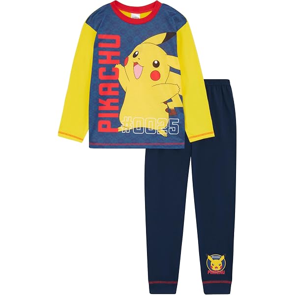 Pyjama Garçon Pokemon Pyjama Pokemon Enfant Garçon - Pikachu Dracaufeu Gengar - Taille 7-8 Ans - 100% Coton - Licence Officielle Vêtement Nuit Enfant Pyjama Garçon Pokemon Pyjama Pokemon Enfant Garçon - Pikachu Dracaufeu Gengar - Taille 7-8 Ans - 100% Coton - Licence Officielle Vêtement Nuit Enfant