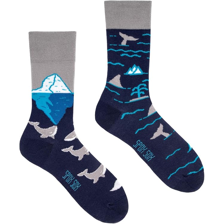 Wrendale Kinder Socken "Gentle Jack" - Esel-Motiv, Größe 23-26, 1 Paar (blau)