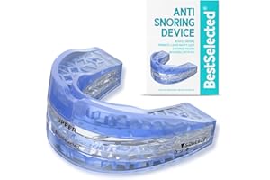 BESTSELECTED Anti Snoring Devices for Sleep: Adjustable Anti Snoring Device Mouth Guard - Sleeping Snore Stopper Mouthpiece - Stop Snoring Aids for Women Men