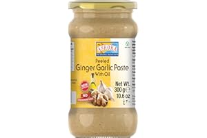ASHOKA - Pâte d'ail et gingembre à l'huile - 1 X 300 GR
