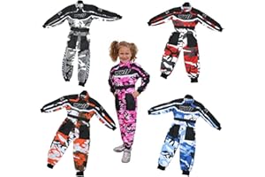 WULF STRATOS GLOVES Wulfsport Children Kids CAMO MX Motocross Motorbike Race Suit Clothing Quad Bike - Red S(5-6Yrs)