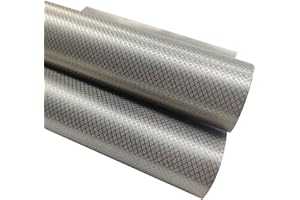KSQP EMF Protection Fabric Faraday Fabric Sheet RF/RFID Shielding Fabric Military Grade Nickel Copper Fabric Blocks Conductive Shields Signals Radiowave Microwave (5G,WiFi,Cell),silver-3m