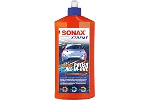 SONAX Xtreme Ceramic Polish All-in-One (500 ML) tar bort repor på blekta och obehandlade färger