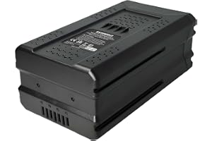 EXTENSILO Batteri ersätter Stiga SBT 2580 Ae | BT 80 Li 5.0, BT 80 Li 4.0 för verktyg, trädgårdsredskap (6 000 mAh, Li-Ion, 8