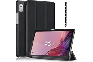 Acelive Tablet Hülle Schutzhülle Cover für Lenovo Tab M9 HD 22,86cm (9 Zoll) Tablet TB-310FU (Hülle für Lenovo Tab M9 9 Zoll, Schwarz)