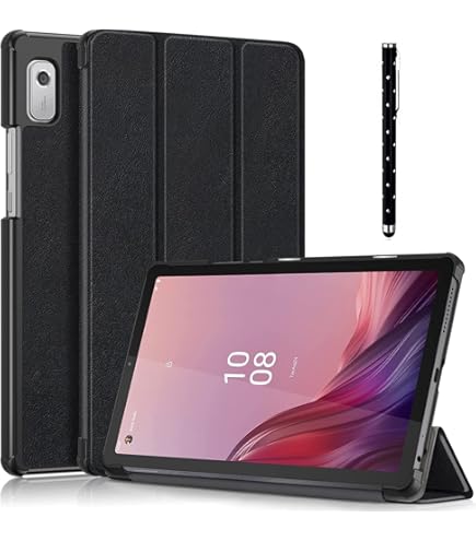Coque Pour Tablette Pour Lenovo Tab M10 Plus 3E Génération En Cuir Pu Support Folio Cover Coque
