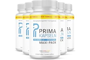 MAYPRODUCTS PRIMA Kapseln | für Männer und Frauen geeignet | Lifestyle | 90 Kapseln pro Dose 5x