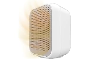 Cecotec Keramiska Bordsvärmare Readywarm 1500 Max Ceramic White. Med 1500 W, Oscillation, 3 Driftlägen Och Justerbar Termosta