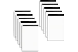 Aidunmis 10 Pack Small Notepads Refills Memo Pads 3 x 5 Inch Writing Notepad Server Writing Note Pads with 50 Sheets Scratch Pads Paper in Each Pad Mini Pocket Notebook Refills Blank