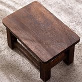 ZIJIREN Taburete de Madera Multifuncional - Mesa de Caf&eacute;, Banco Para Zapatos, Mesa de Plantas, Cambiador de Zapatos, Taburete