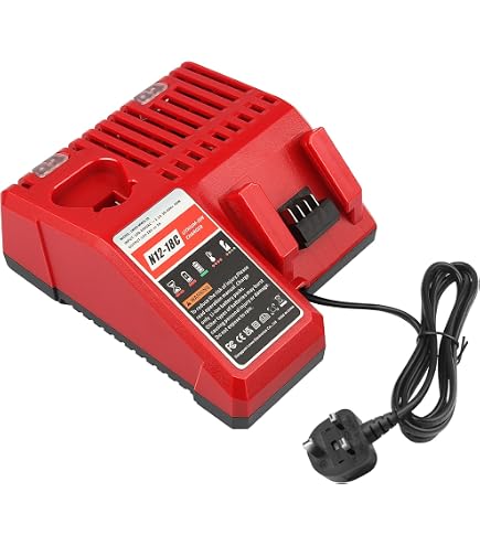 HXTMOJU 18V Battery Charger Replacement For Milwaukee M18 Lithium Batteries - View #6