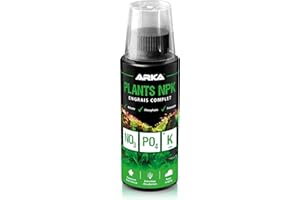 ARKA Engrais NPK Aquarium Plantes – Microbe-Lift Plants NPK 118 ML – avec Nitrate, Phosphate & Potassium – Croissance Forte, Couleurs intenses & Racines Solides – idéal aquascaping & CO₂