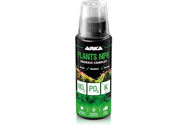 Engrais NPK Aquarium Plantes – Microbe-Lift Plants NPK 118 ML – avec Nitrate, Phosphate & Potassium – Croissance Forte, Couleurs intenses & Racines Solides – idéal aquascaping & CO₂