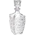 Bormioli Rocco Glass Decanter for Spirits, Dedalo (800ml/28 oz)