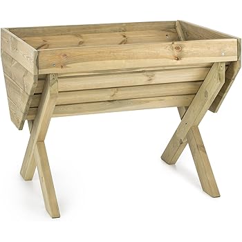 VEGTRUG Small Hochbeet, FSC-Zedernholz, 104x78x80cm, inkl. Pflanzvlies