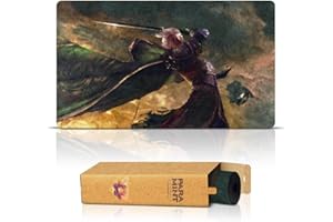 Paramint I Am No Man (Stitched) - MTG Playmat by Anato Finnstark, LOTR Lord of the Rings - Compatible with Magic the Gathering Playmat - Play MTG, YuGiOh, TCG - Original Play Mat Designs & Accessories