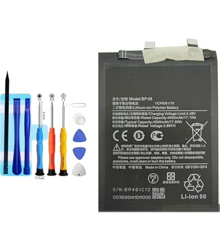 Batteria Bp46 Per Xiaomi 12 / 12x 460200009c1g