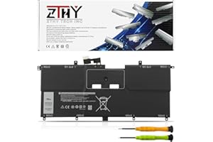 K KYUER 7.6V 46WH NNF1C Laptop Akku für Dell XPS 13 9365 XPS 13 2in1 2017 Series XPS 13-9365-D1605TS XPS 13-9365-D1805TS Notebook HMPFH 0NNF1C Notebook Replacement Batterie