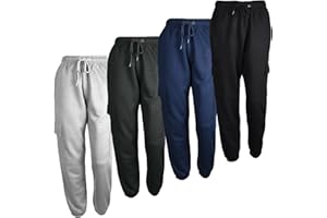 True Face Ladies Trousers Fleece Womens Joggers Cargo Combat Jogging Bottoms Casual Elasticated Women Sweatpants with Pockets Tracksuit Pants