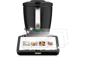 Yenwen Schutzfolie für Vorwerk Thermomix TM7 für Panzerglas, 2 Stück Displayschutz, 9H Härte Schutzglas Folie HD Klar Panzer Schutz Glas
