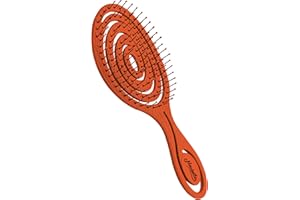 ‎NINABELLA Ninabella® Bio Haarbürste ohne Ziepen, NB1 - Red