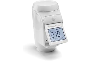 Honeywell Home THR92H1002 evohome Wireless Radiator Controller Head for UK, White